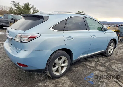 2010 Lexus Rx 350 from USA, damaged, VIN 2T2BK1BA4AC068285